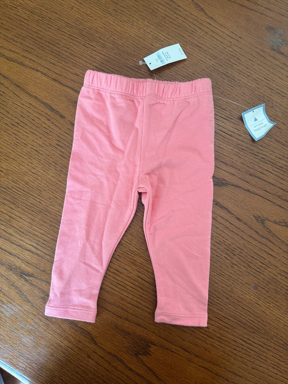 NWT Baby Gap Leggings- Pink- 12-18m